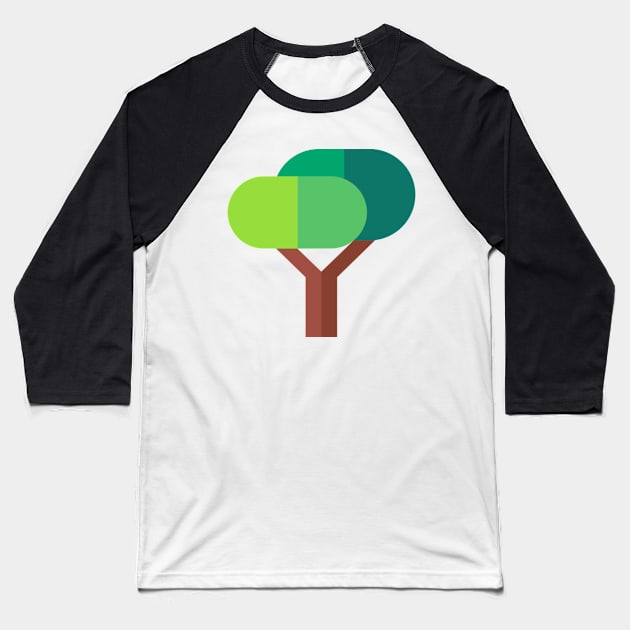 bonsai tree icon Baseball T-Shirt by Lonneketk